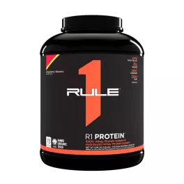 Rule1 R1 Protein Whey Isolate (2260 g, Erdbeere Banane)