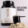 Rule1 Naturally Flavored R1 Protein Whey Isolate (763 g, Pure Vanilla)