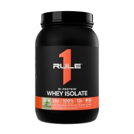   Rule1 R1 Protein Whey Isolate (896 g, Minze-Schokoladenstückchen)