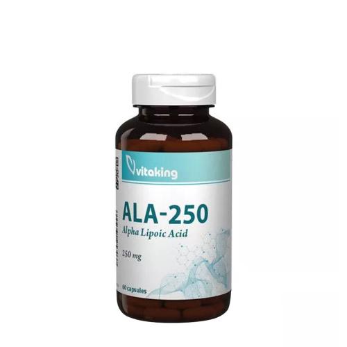 Vitaking ALA-250 Alpha Lipoic Acid 250 mg (60 Kapseln)