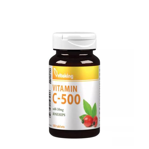 Vitaking Vitamin C-500 with Rosehips (100 Tabletten)