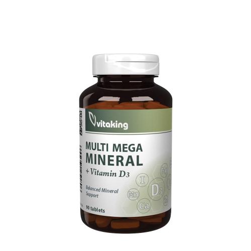 Vitaking Multi Mega Mineral + D3 (90 Tabletten)