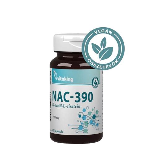 Vitaking NAC-390 (N-acetyl-L-cysteine) 390 mg (60 Kapseln)