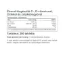Vitaking Vitamin C + D3 + Zinc Bisglycinate + Rosehip (200 Tabletten)