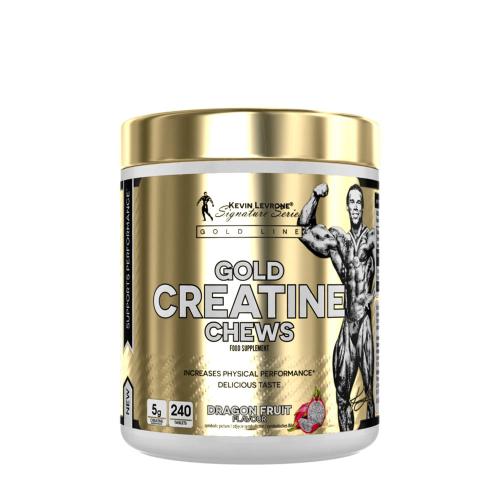 Kevin Levrone KL GOLD LINE CREATINE CHEWS (120 Tabs, blue rasberry) (240 Tabletten, Drachenfrucht)