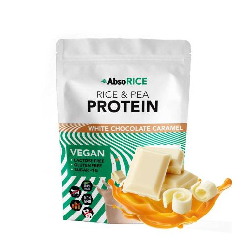 AbsoRICE AbsoRICE protein - vegan protein (500 g, White Chocolate Caramel)