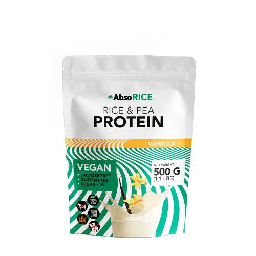 AbsoRICE Rice & Pea Protein - Vegan Protein Powder (500 g, Vanille)