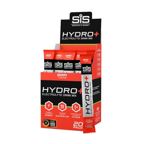 Science in Sport SIS POWDER HYDRO+ (6x4.1g, lemon) (20 x 4,5 g, Beere)