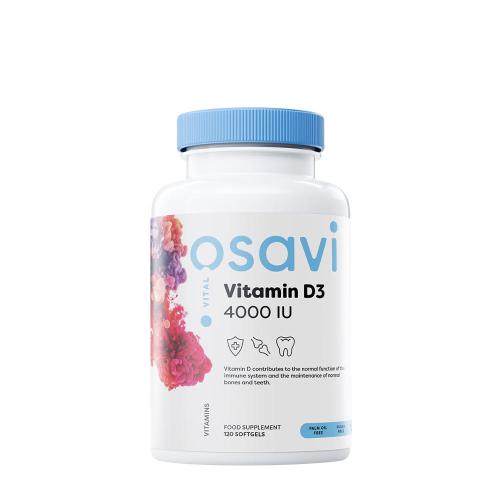 Osavi Vitamin D3 4000 IU (120 Weichkapseln)