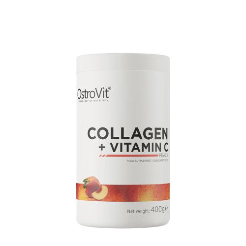 OstroVit Collagen + Vitamin C (400 g, Pfirsich)