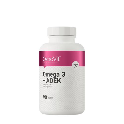 OstroVit Omega 3 + ADEK  (90 Kapseln)