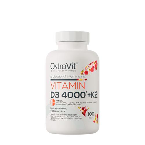 OstroVit Vitamin D3 4000 IU + K2 100 (100 Tabletten)