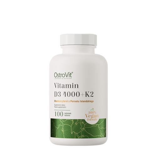 OstroVit D3 4000 IU + K2 VEGE (100 Tabletten)