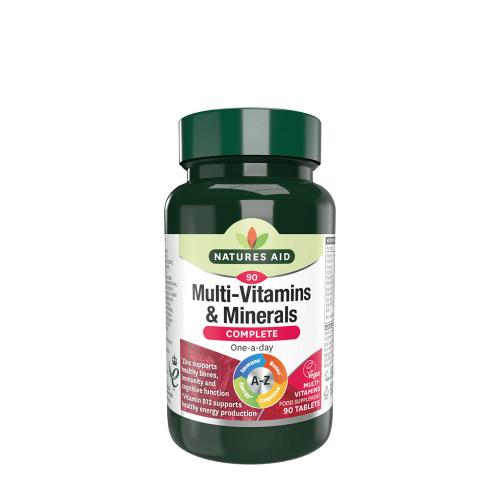 Natures Aid Complete Multi-Vitamins & Minerals (90 Tabletten)