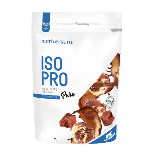 Nutriversum ISO PRO - PURE  (1000 g, Milchschokolade)