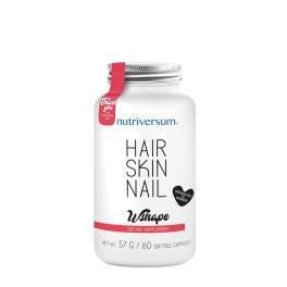 Nutriversum Hair Skin Nail - WSHAPE (60 Weichkapseln)