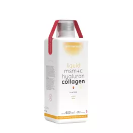 Nutriversum Liquid MSM+C Hyaluron Collagen (500 ml, Orange)