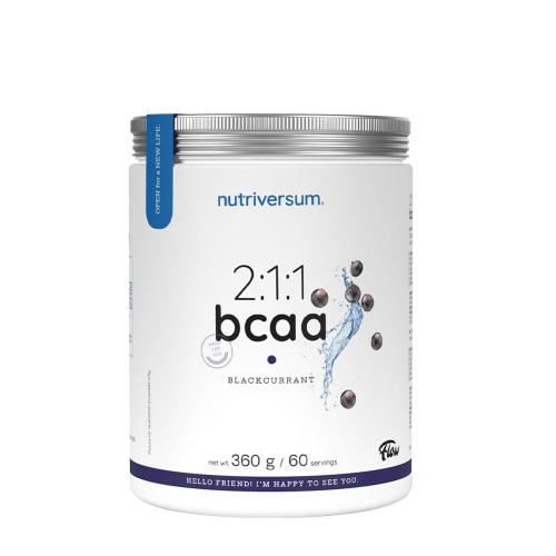 Nutriversum 2:1:1 BCAA - FLOW (360 g, Schwarze Johannisbeere)