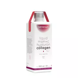   Nutriversum Liquid MSM+C Hyaluron Collagen (500 ml, Wild Berries)