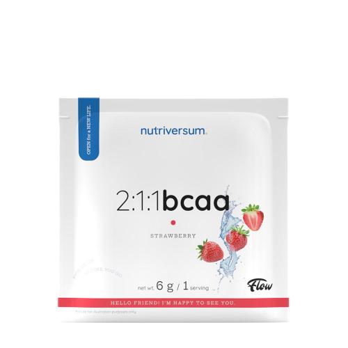 Nutriversum 2:1:1 BCAA - FLOW (6 g, Erdbeere)