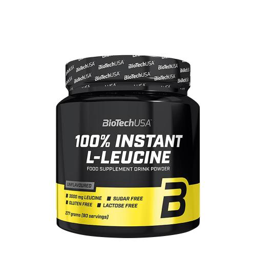 BioTechUSA 100% Instant L-Leucine (277 g, Geschmacksneutral)