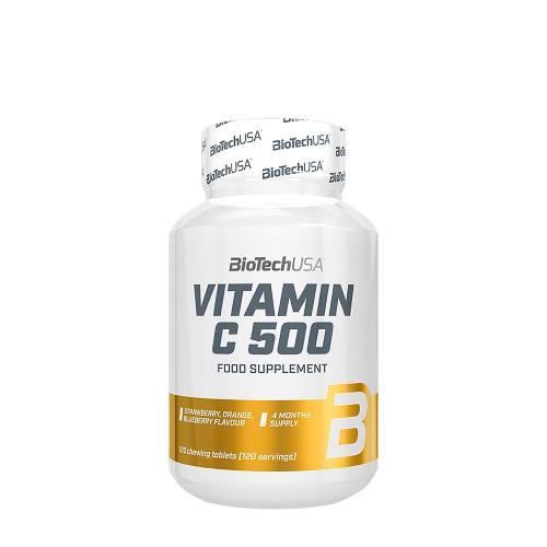 BioTechUSA Vitamin C 500 (120 Kautabletten)