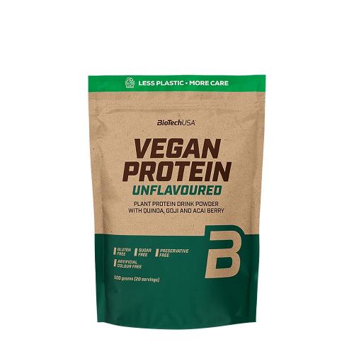 BioTechUSA Vegan Protein Unflavoured (500 g, Geschmacksneutral)