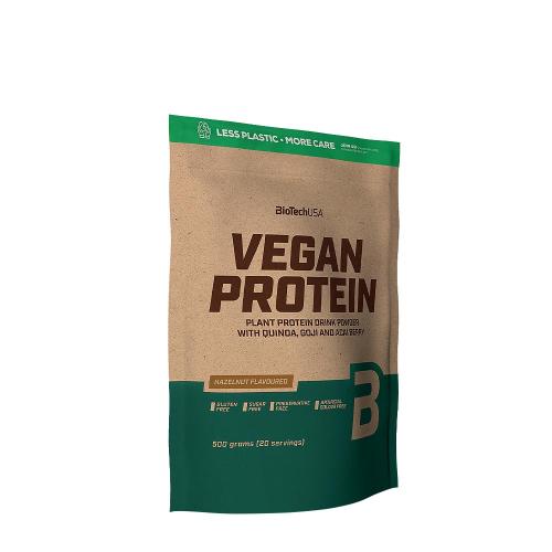 BioTechUSA Vegan Protein (500 g, Haselnuss)