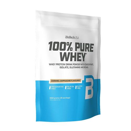 BioTechUSA 100% Pure Whey (1000 g, Karamell-Cappuccino)