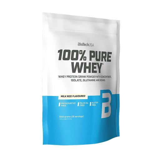 BioTechUSA 100% Pure Whey (1000 g, Milchreis)