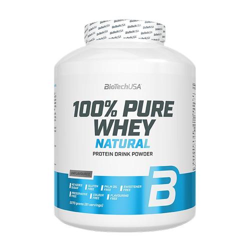 BioTechUSA 100% Pure Whey Natural (2270 g, Geschmacksneutral)