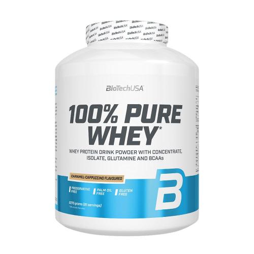 BioTechUSA 100% Pure Whey (2270 g, Karamell-Cappuccino)