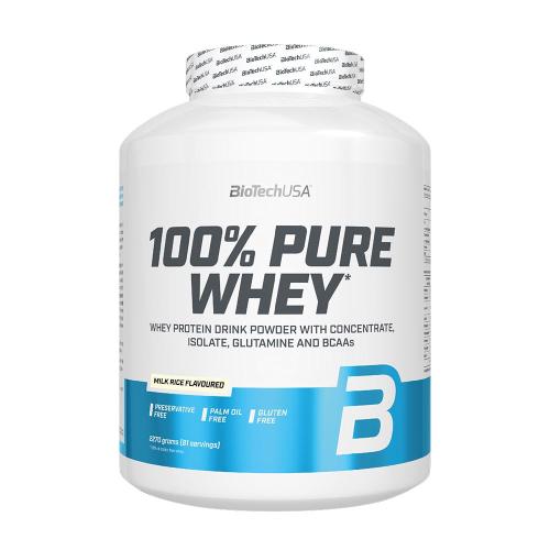 BioTechUSA 100% Pure Whey (2270 g, Milchreis)