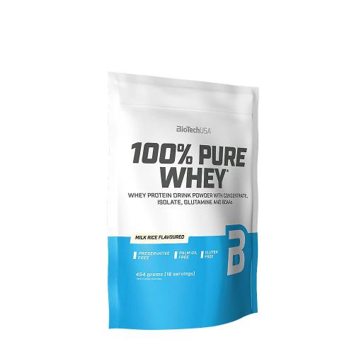 BioTechUSA 100% Pure Whey (454 g, Milchreis)