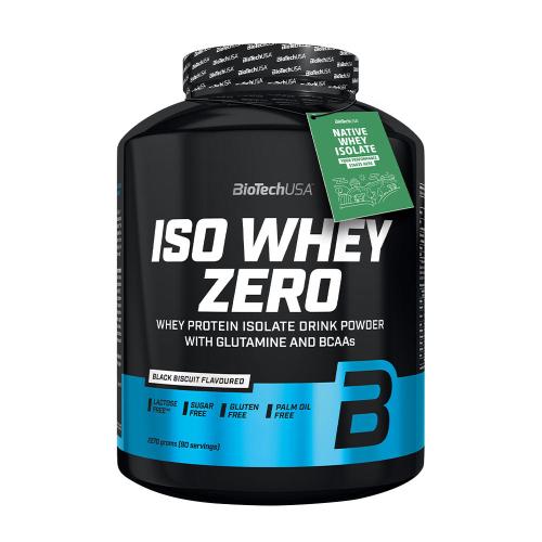 BioTechUSA Iso Whey Zero  (2270 g, Black Biscuit)