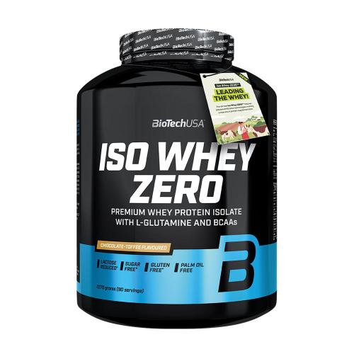 BioTechUSA Iso Whey Zero  (2270 g, Schokoladen-Toffee)