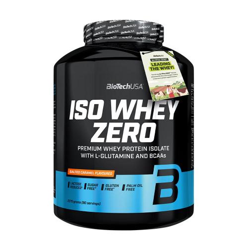 BioTechUSA Iso Whey Zero  (2270 g, Gesalzenes Karamell)