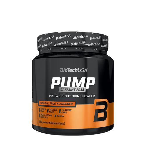 BioTechUSA Pump Caffeine Free (330 g, Tropische Frucht)