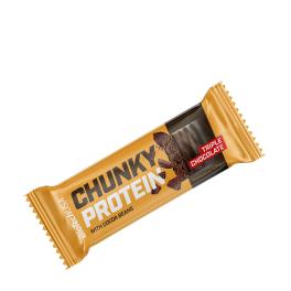 BioTechUSA Chunky Protein Bar (50 g, Dreifache Schokolade)