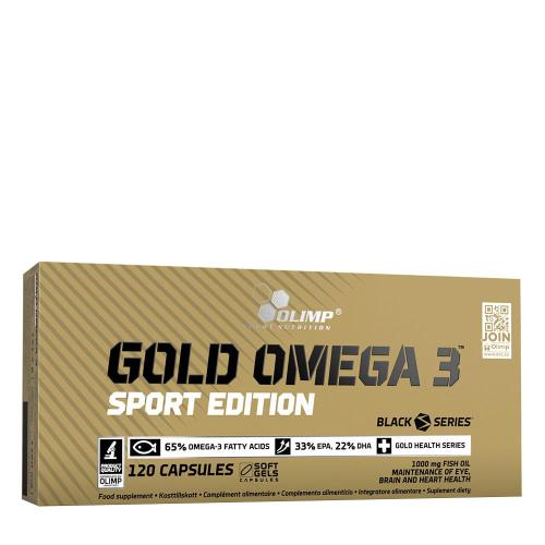 Olimp Sport Gold Omega 3 Sport Edition (120 Kapseln)