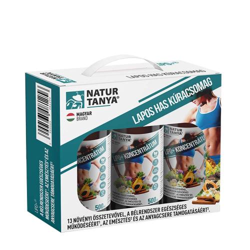 Natur Tanya Lipo + 60-Day Flat Belly Cure Package (3x500 ml)