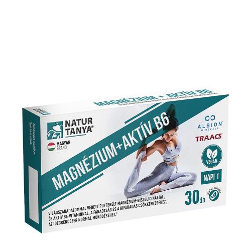 Natur Tanya NATUR TANYA VEGÁN MAGNÉZIUM + AKTÍV B6 (30) (30 Capsules)