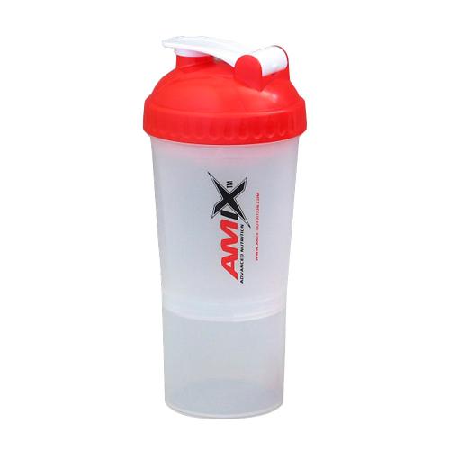 Amix Shaker Monster Bottle Color (600 ml, Rot)