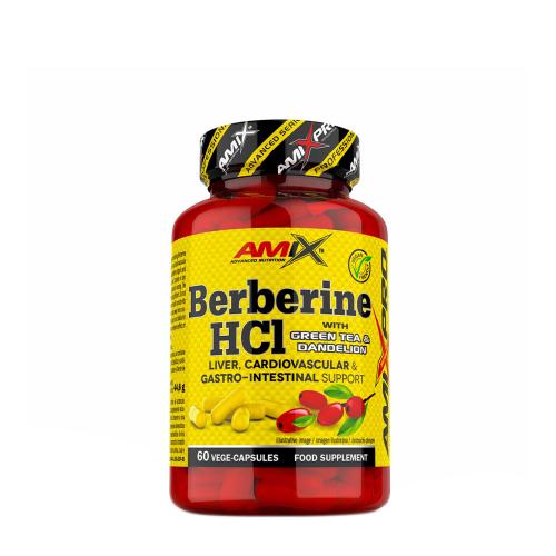 Amix Pro Berberine HCI With Green Tea & Dandelion (60 Kapseln)