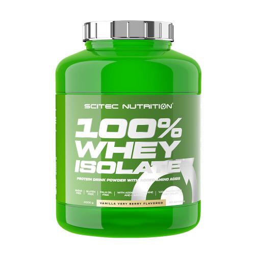 Scitec Nutrition 100% Whey Isolate (2000 g, Vanille-Waldbeere)