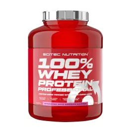   Scitec Nutrition 100% Whey Protein Professional (2350 g, Erdbeere Weiße Schokolade)