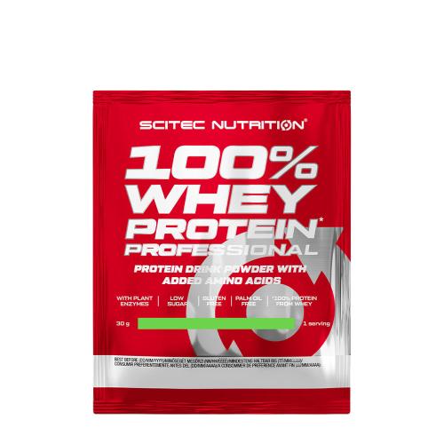 Scitec Nutrition 100% Whey Protein Professional (30 g, Erdnussbutter)