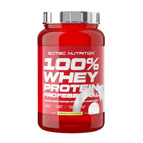 Scitec Nutrition 100% Whey Protein Professional (920 g, Banane)