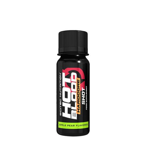 Scitec Nutrition Hot Blood Hardcore Shot (60 ml, Apfel Birne)