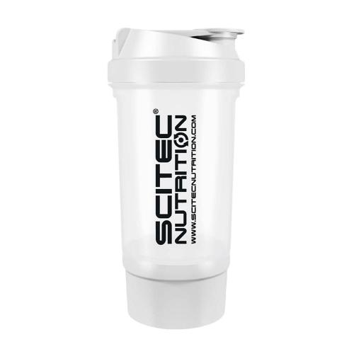 Scitec Nutrition Traveller Shaker (500 ml, Weiß)